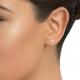 Oran Moissanite Earring 